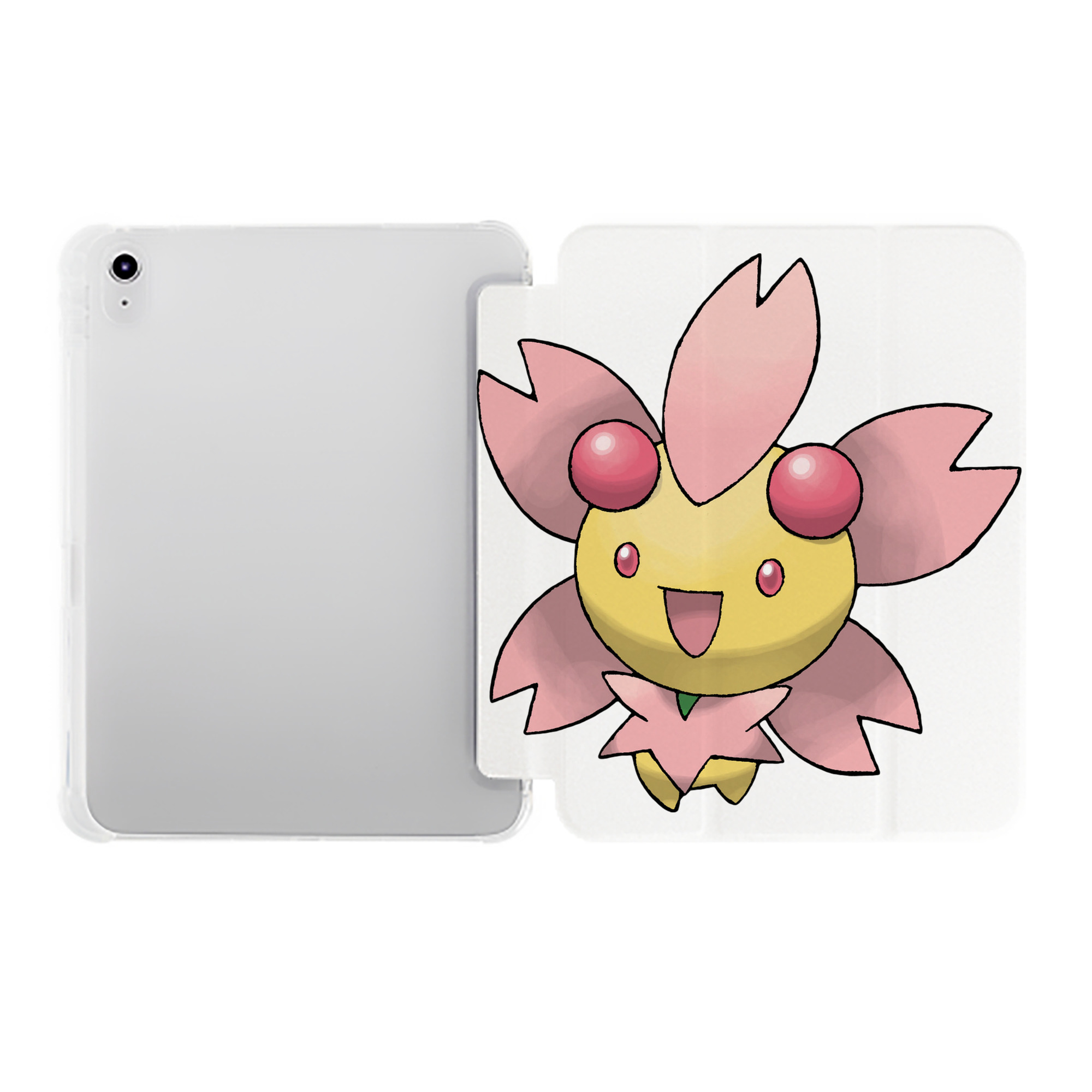 （画像用） ポケットモンスター Pokémon IPad ケース ペン収納付き 三つ折りスタンド PUレザー×シリコン 対応機種9.5/10.5/10.9インチ